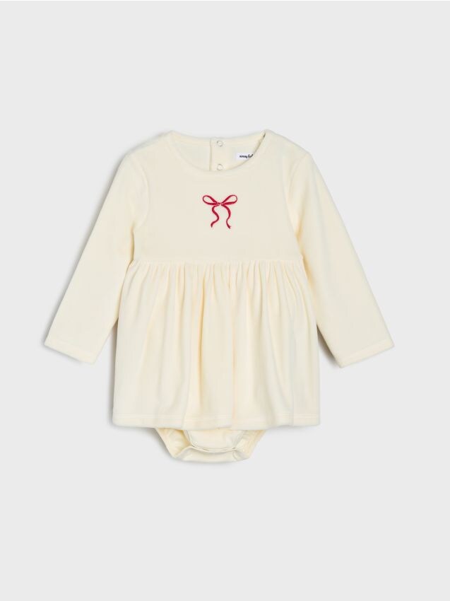 Sinsay Sinsay - Φορμάκι με φόρεμα - κρεμ