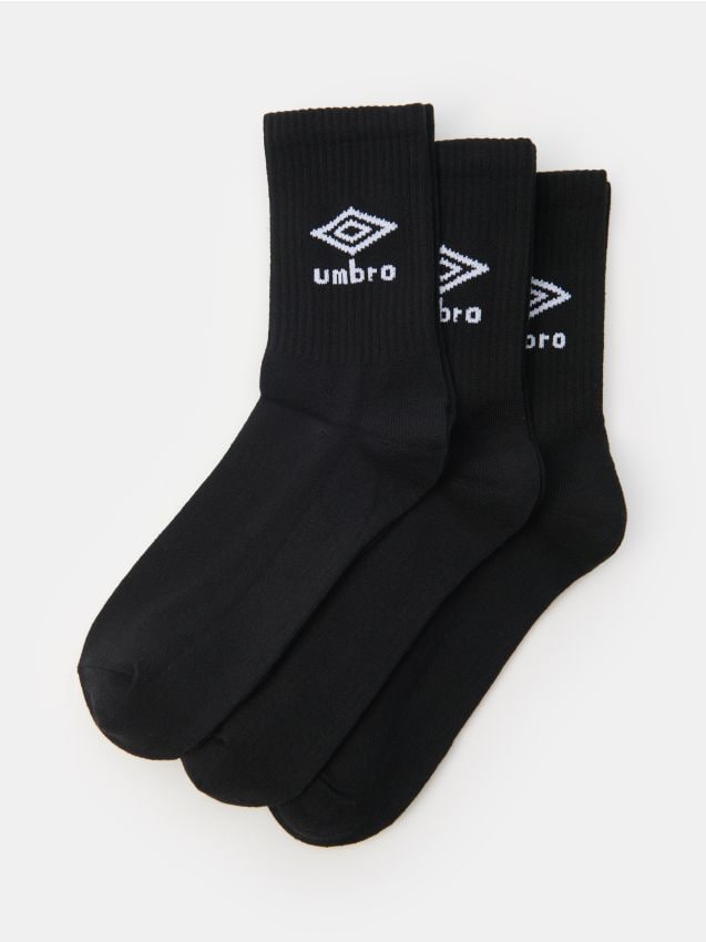 Sinsay - Skarpetki 3 pack Umbro - czarny