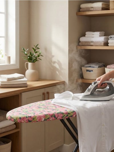 Navlaka za dasku za peglanje sa cvetnim motivom