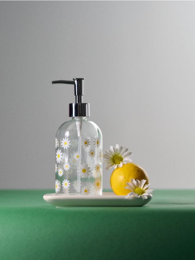 Sinsay - Dispensator de săpun cu motiv floral - multicolor