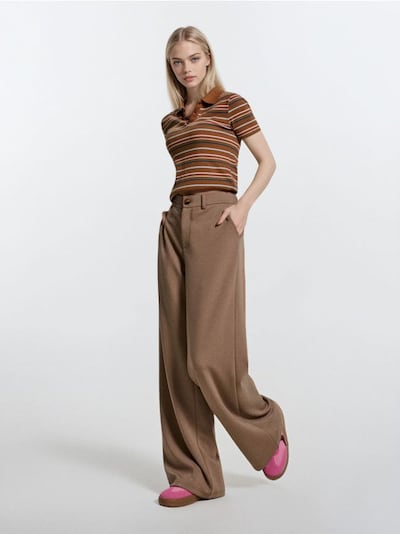 Kalhoty wide leg