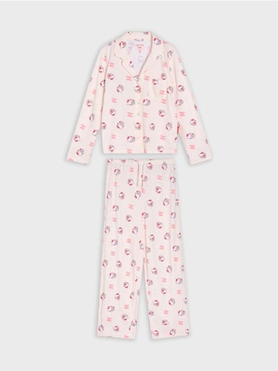 Двокомплектна бавовняна піжама Hello Kitty