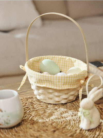 Punutud lihavõttekorv