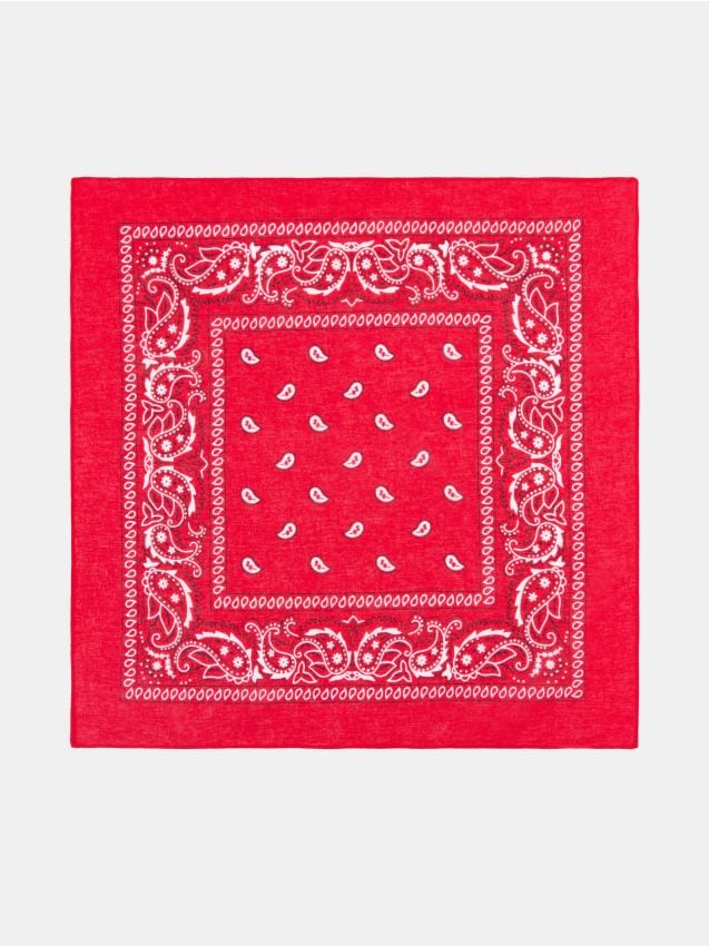Sinsay - Eșarfă Cu Model - roșu