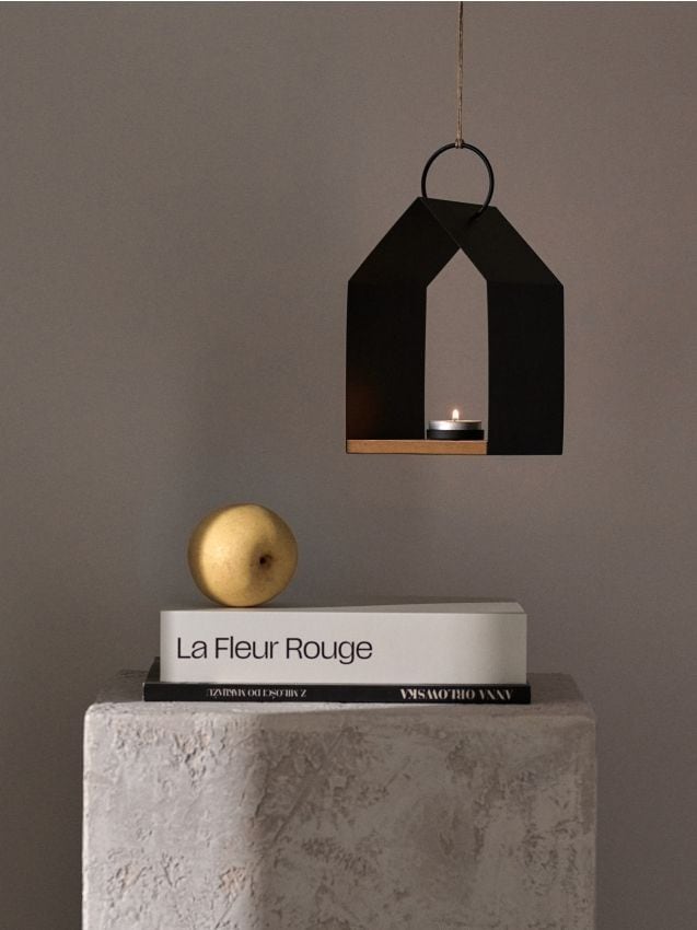 Sinsay - Felinar în formă de căsuță - negru