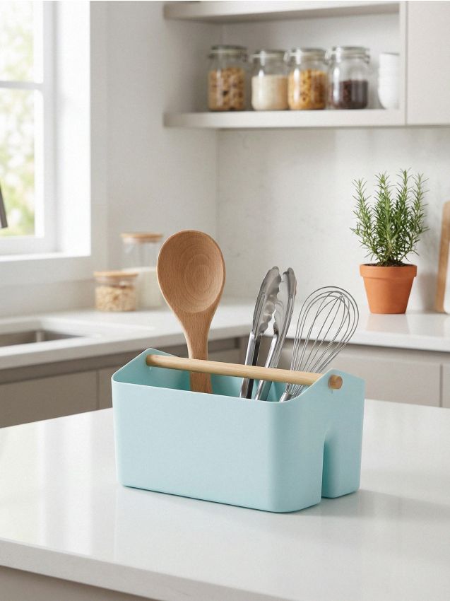 Sinsay - Recipient cu mâner pentru produse de curățenie - turcoaz-pal