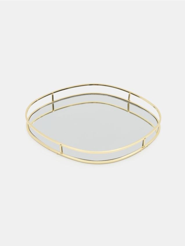 Sinsay - Tavă decorativă cu oglindă - auriu