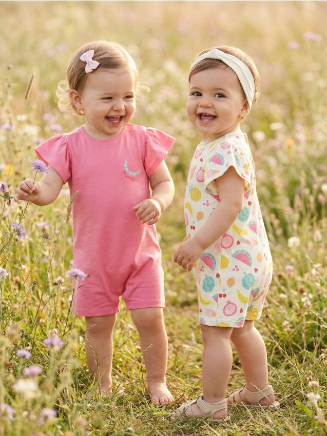 Sinsay - Salopete de vară 2 pack - crem