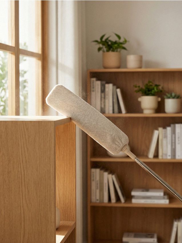 Sinsay - Perie telescopică pentru curățarea fante - bej