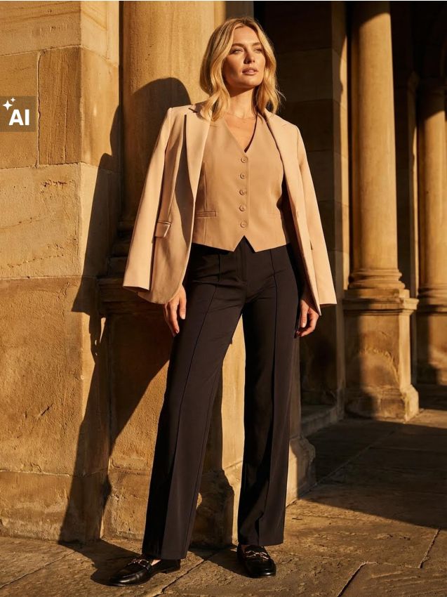 Sinsay - Pantaloni eleganți - negru