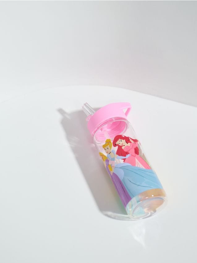 Sinsay - Fľaša so slamkou Disney Princess - viacfarebná