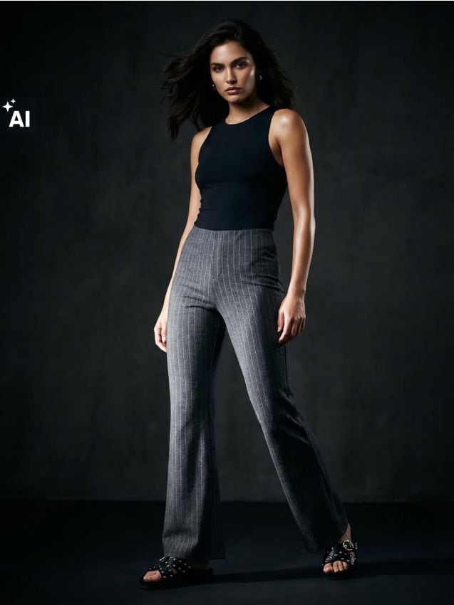 Sinsay - Pantaloni - multicolor