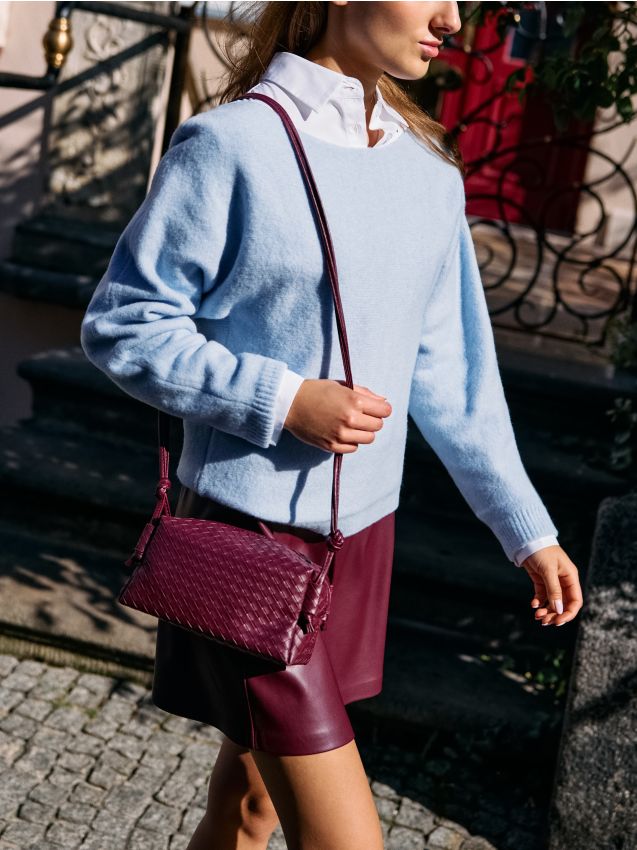 Sinsay - Basic sveter - modrá