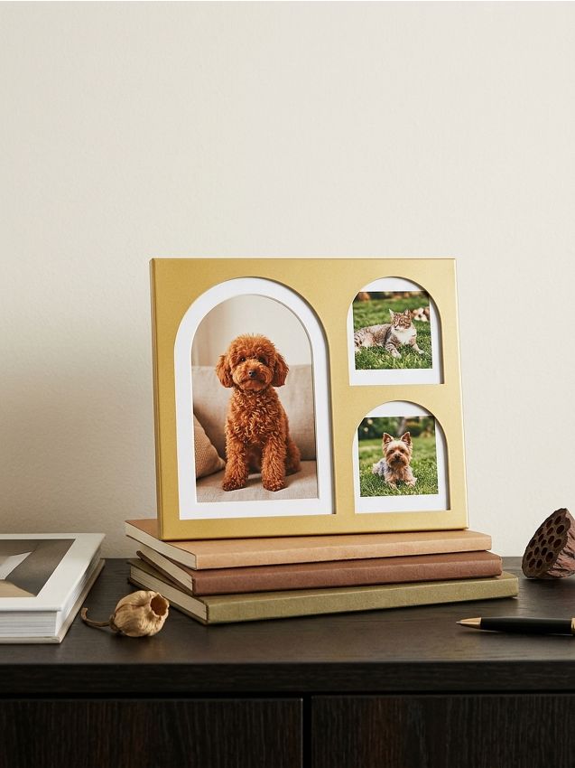 Sinsay - Ramă foto - auriu