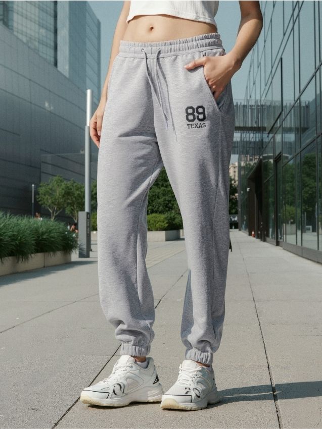 Sinsay - Tepláky - svetlošedá