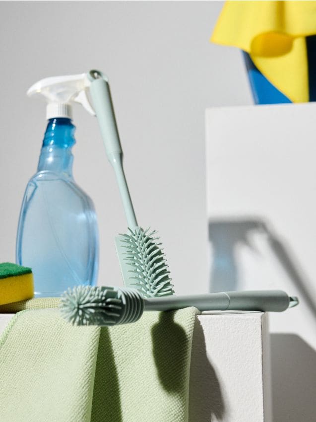 Sinsay - Perii pentru curățarea sticlelor 2 pack - turcoaz-pal