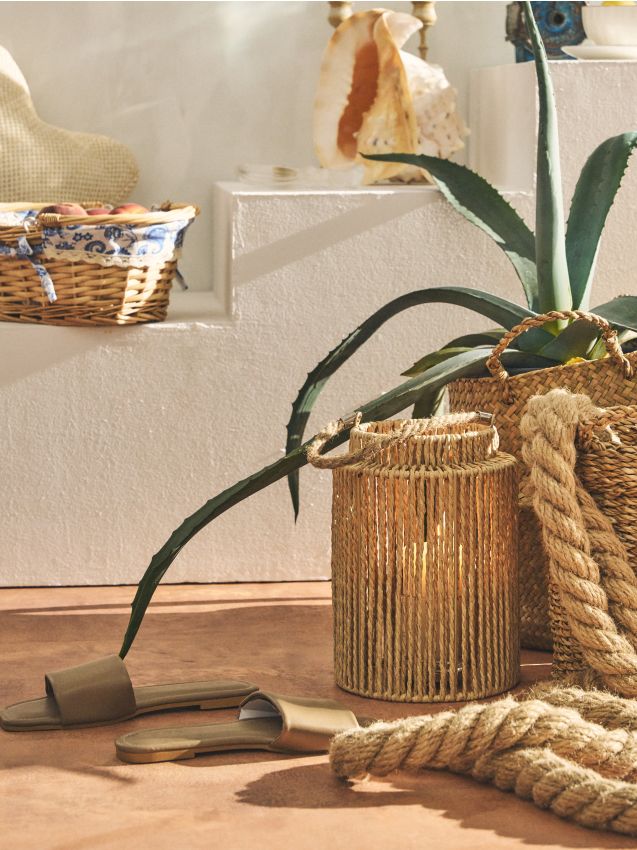 Sinsay - Lampion împletit - bej