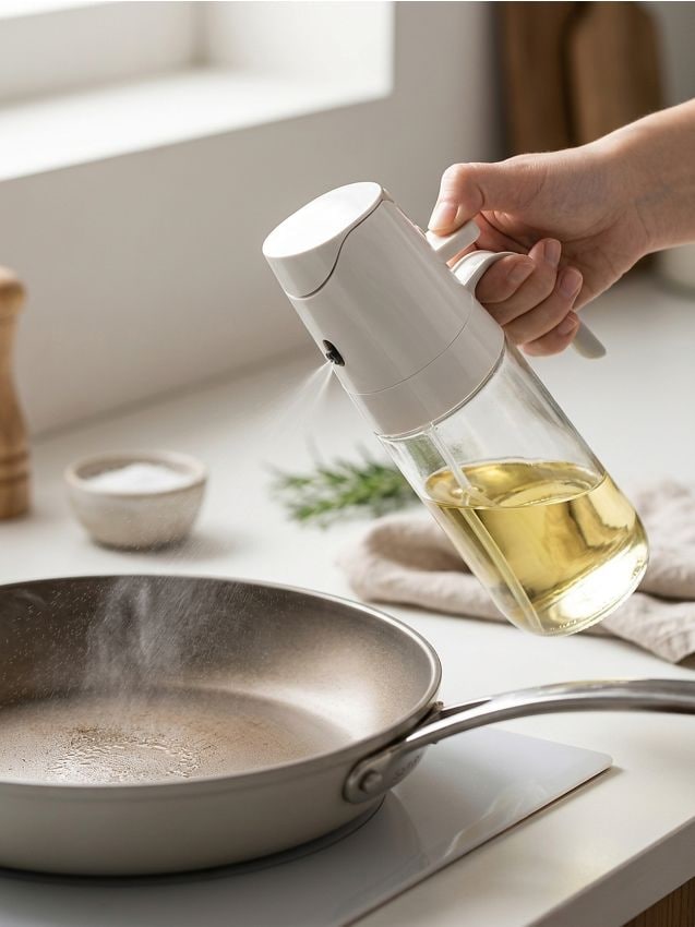 Dispenser per olio d'oliva - panna