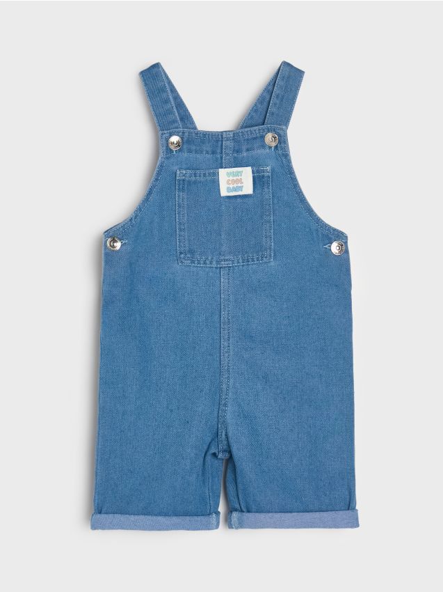 Sinsay - Jeansowe szorty ogrodniczki - Inny