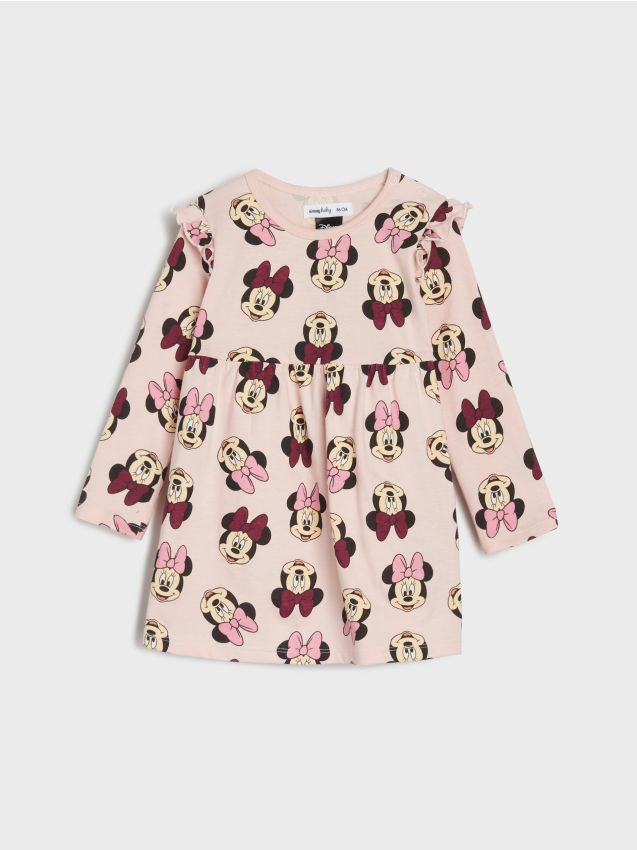 Sinsay - Šaty Minnie Mouse - pastelová ružová