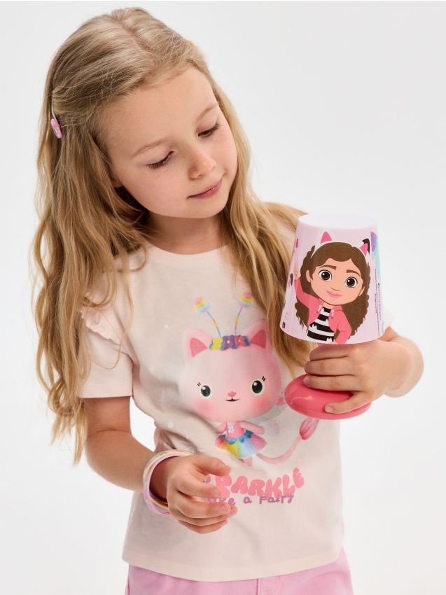 Sinsay - Dětská LED noční lampička Gabbys Dollhouse - roz