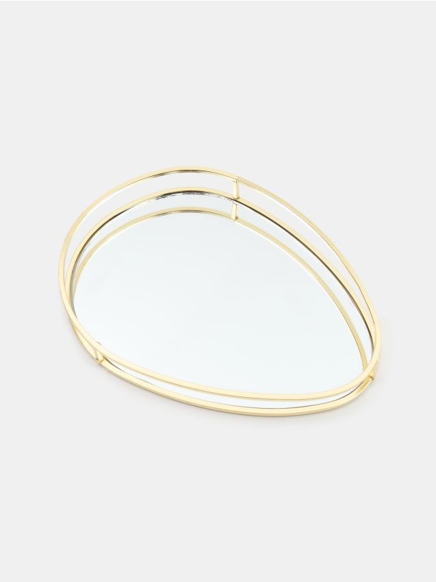 Sinsay - Tavă decorativă cu oglindă - auriu