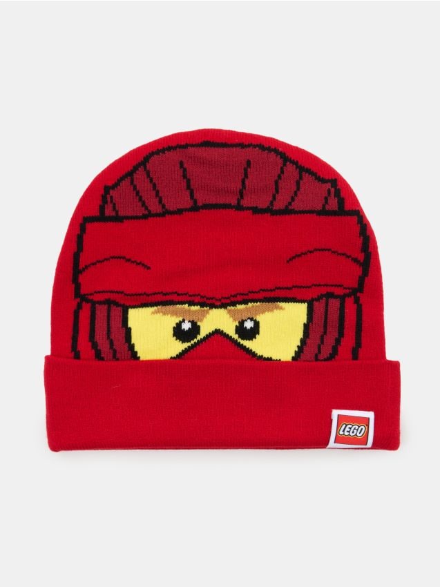 Sinsay - Căciulă tip beanie Lego Ninjago - roșu
