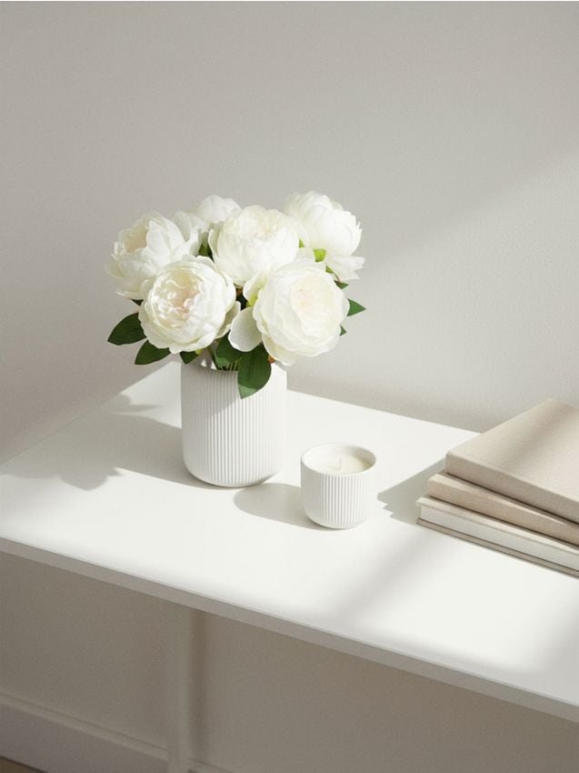 Sinsay - Plantă artificială decorativă - alb