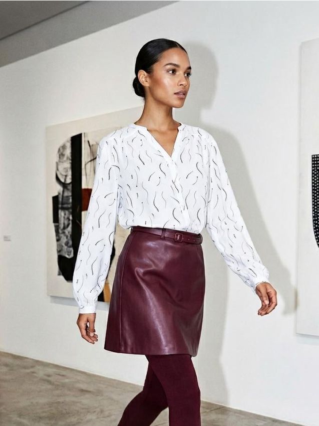 Sinsay - Cămașă cu volane - multicolor