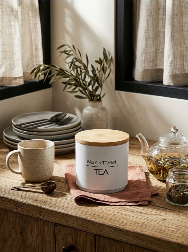 Sinsay - Cutie pentru ceai - alb