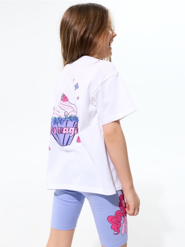 Sinsay - Compleu cu top și pantaloni scurți My Little Pony - multicolor