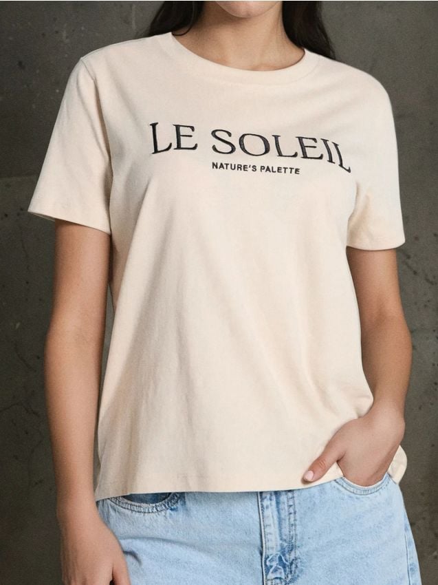 Tricou cu inscripție - SINSAY