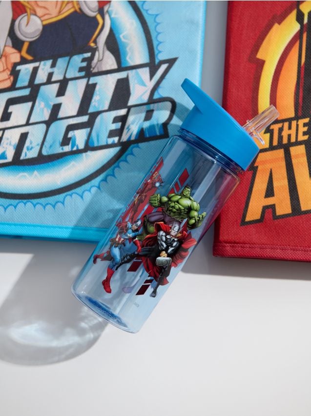 Μπουκάλι με καλαμάκι Avengers - SINSAY