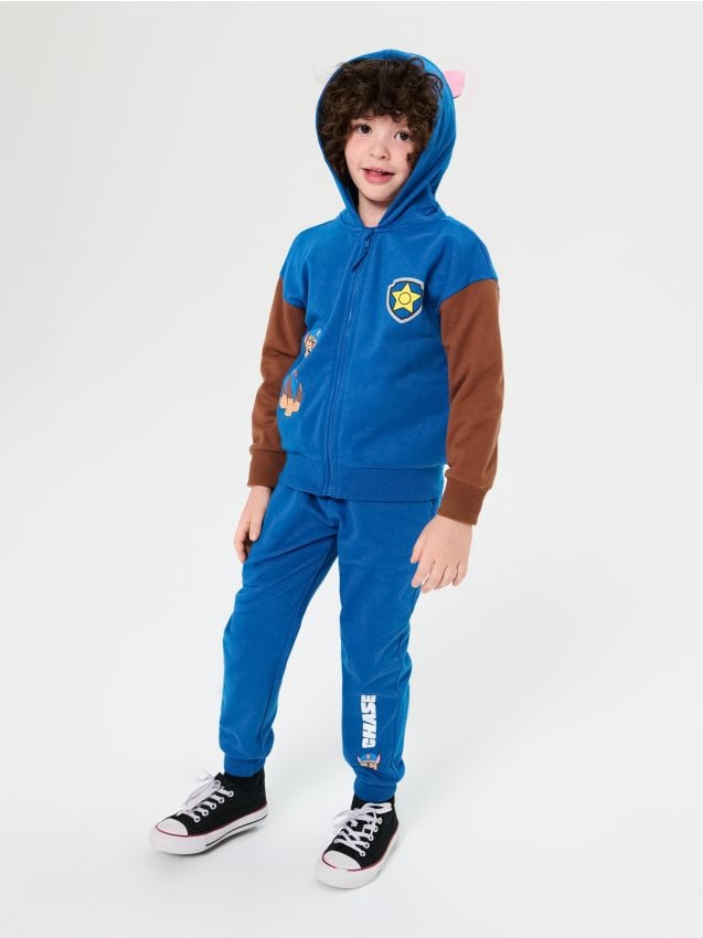 Sinsay - Compleu din jerseu PAW Patrol - bleumarin