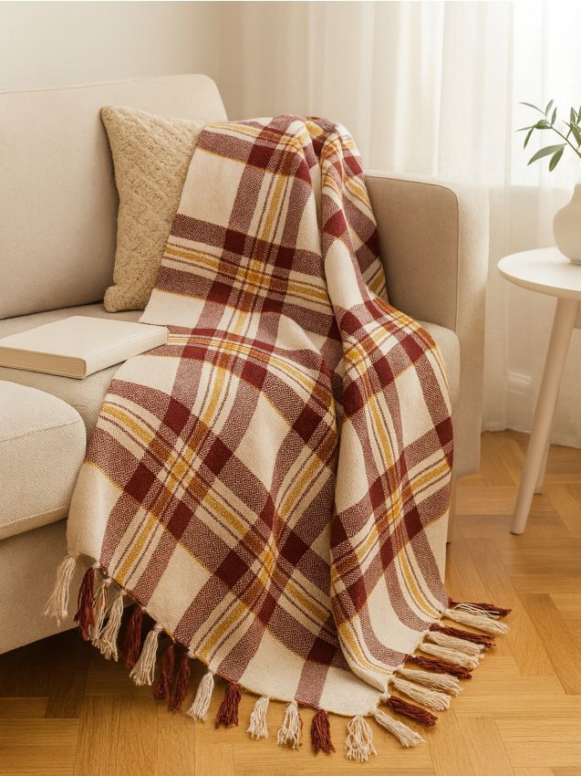 Sinsay - Kockovaná deka - viacfarebná