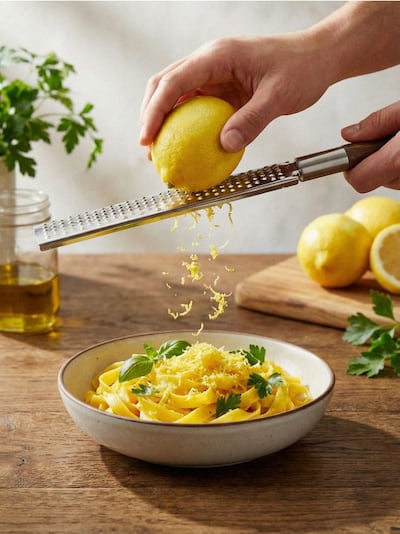 Dolg ribežen z lesenim ročajem