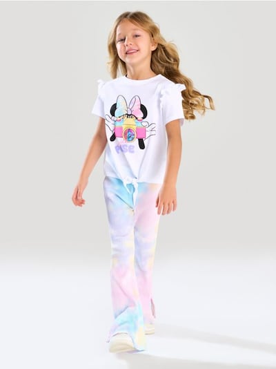 Rövid ujjú póló és nadrág szett Minnie Mouse