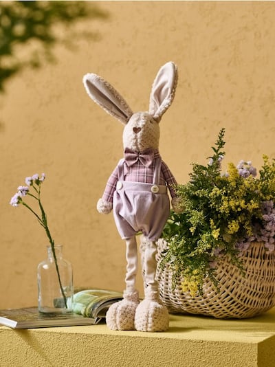 Великденска стояща декорация във формата на заек