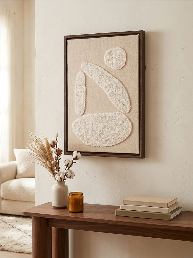 Sinsay - Decorațiune de perete structurală - bej