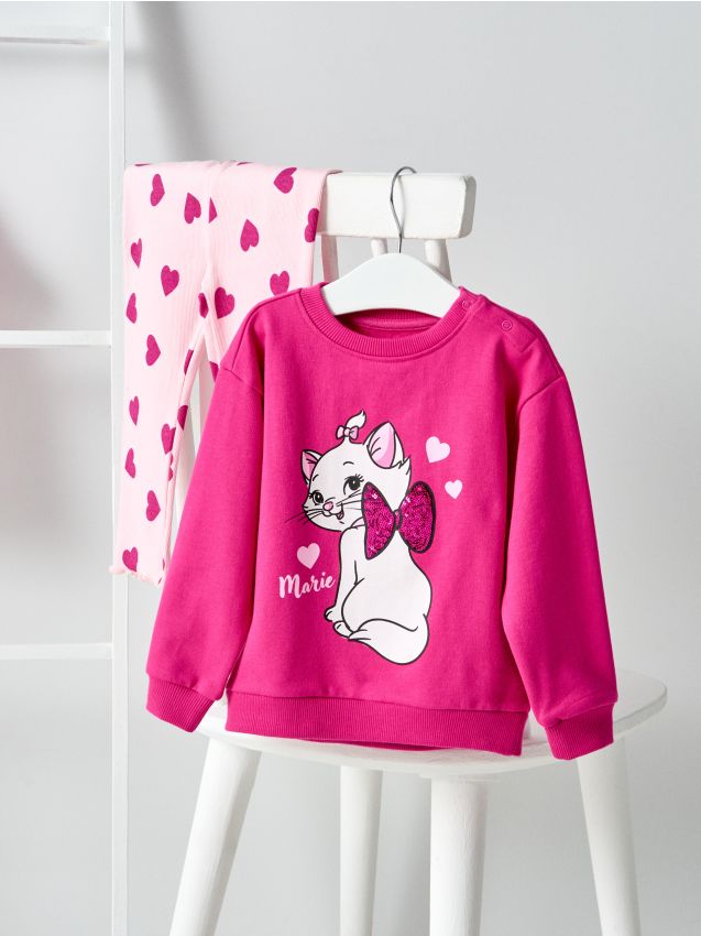 Sinsay - Súprava mikiny a legín Marie - orchideová