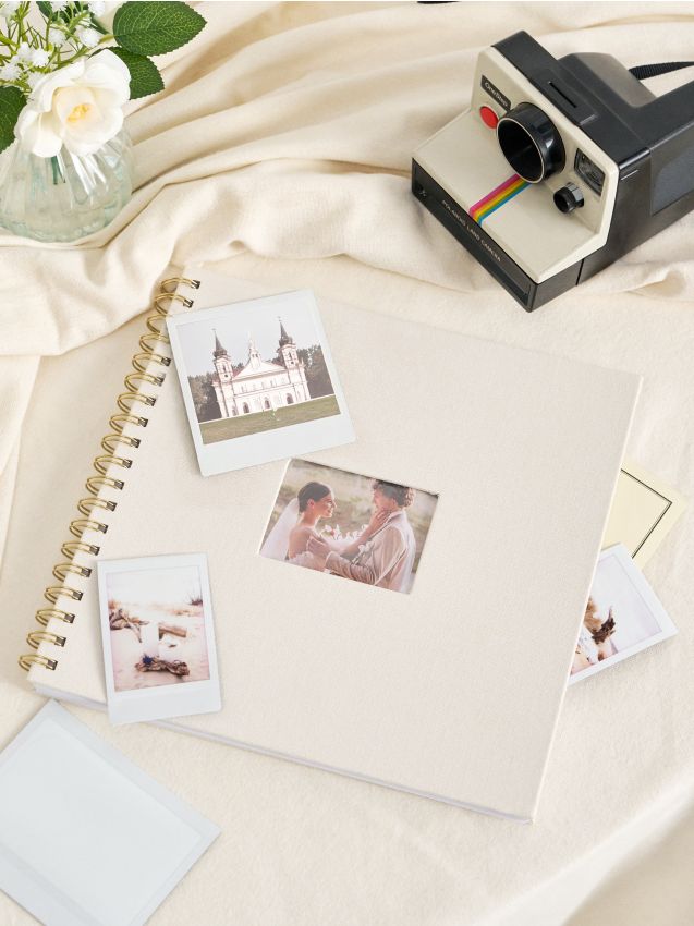 Sinsay - Album foto tip scrapbook - crem