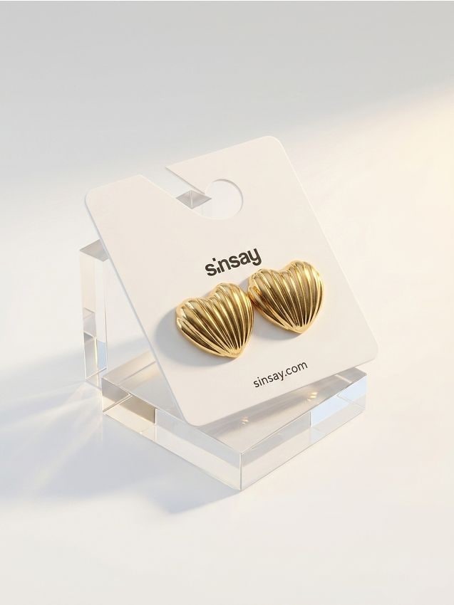 Orecchini a forma di conchiglia - oro