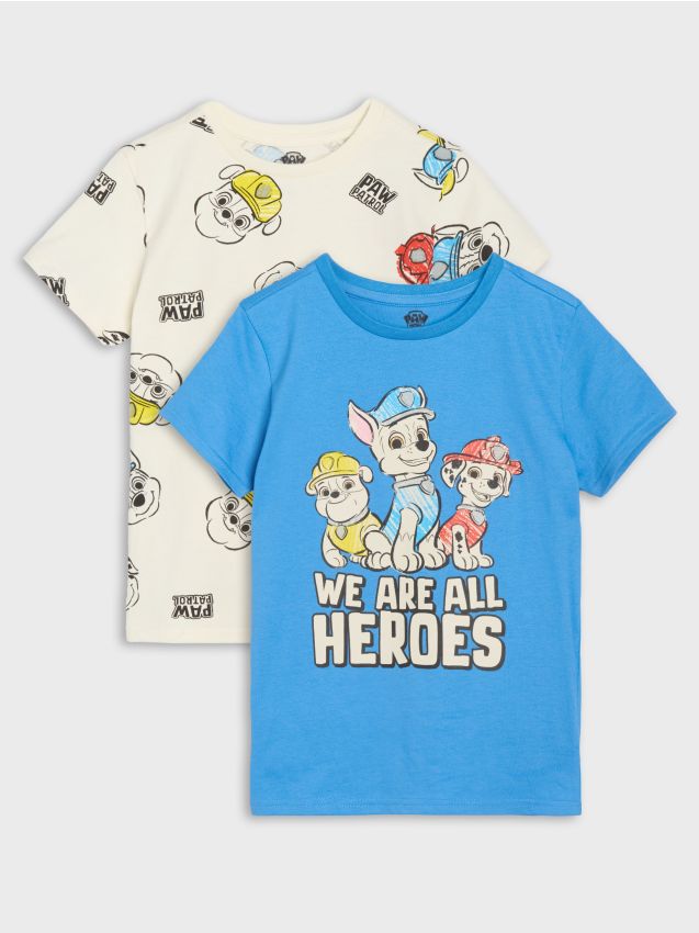 Sinsay - Tricouri 2 pack PAW Patrol - multicolor
