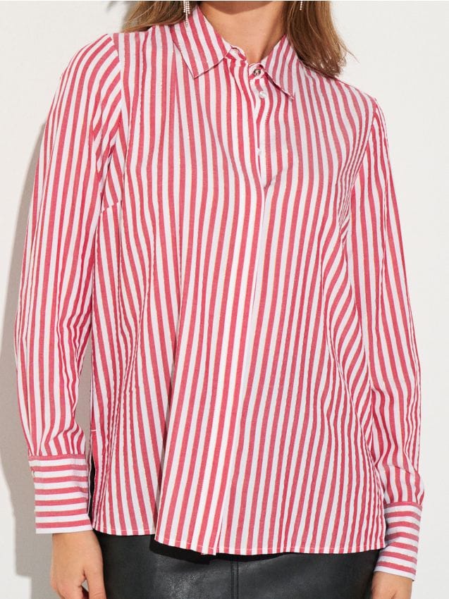 Sinsay - Viskózová košeľa s potlačou - viacfarebná