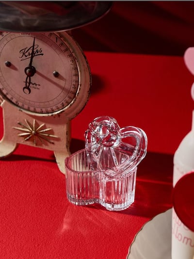 Pudełko do przechowywania w kształcie serca