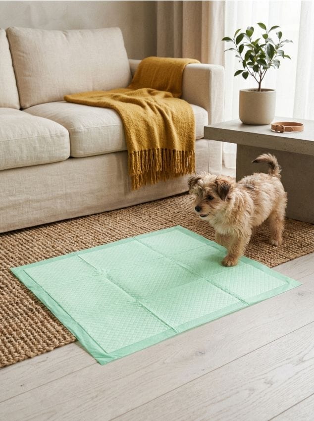 Sinsay - Absorbante igienice parfumate pentru animale 15 pack - verde-pal