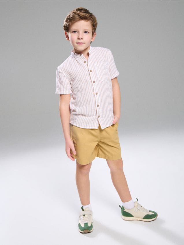 Sinsay - Pantaloni scurți pull-on din bumbac - multicolor