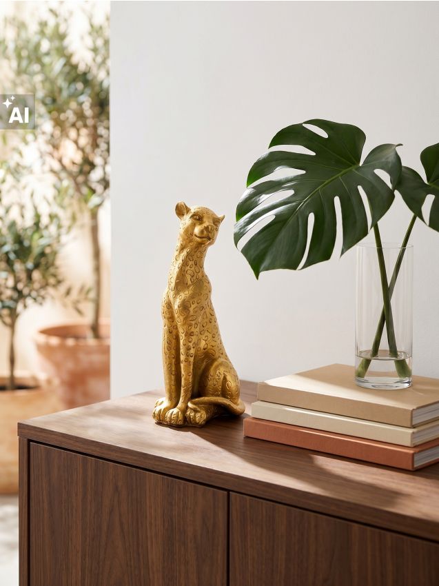 Sinsay - Decorațiune de stat în formă de ghepard - auriu