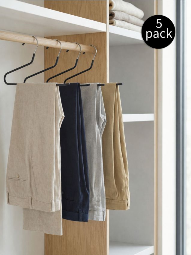 Sinsay - Set umerașe pentru pantaloni 5 pack - negru