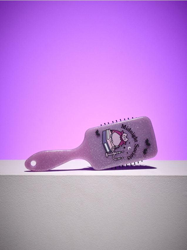 Sinsay - Perie de păr cu imprimeu Pusheen The Cat - lavand